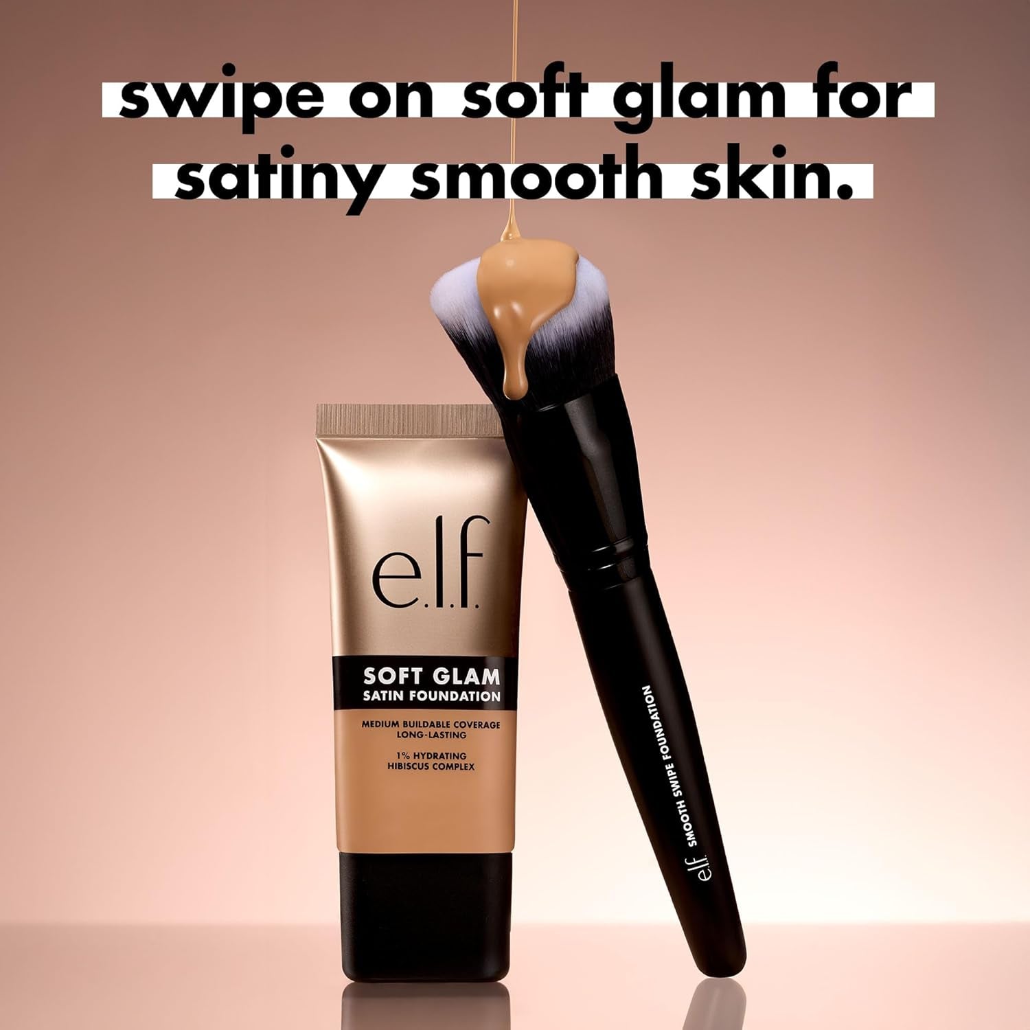 Soft Glam Foundation, 21 Light Neutral | Medium Coverage, Long-Lasting & Buildable Foundation for a Smooth, Satin Finish, Vegan & Cruelty-Free