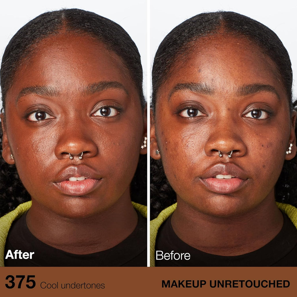 Maybelline Fit Me Dewy + Smooth Liquid Foundation Makeup, Java, 1 Count (Packaging May Vary)