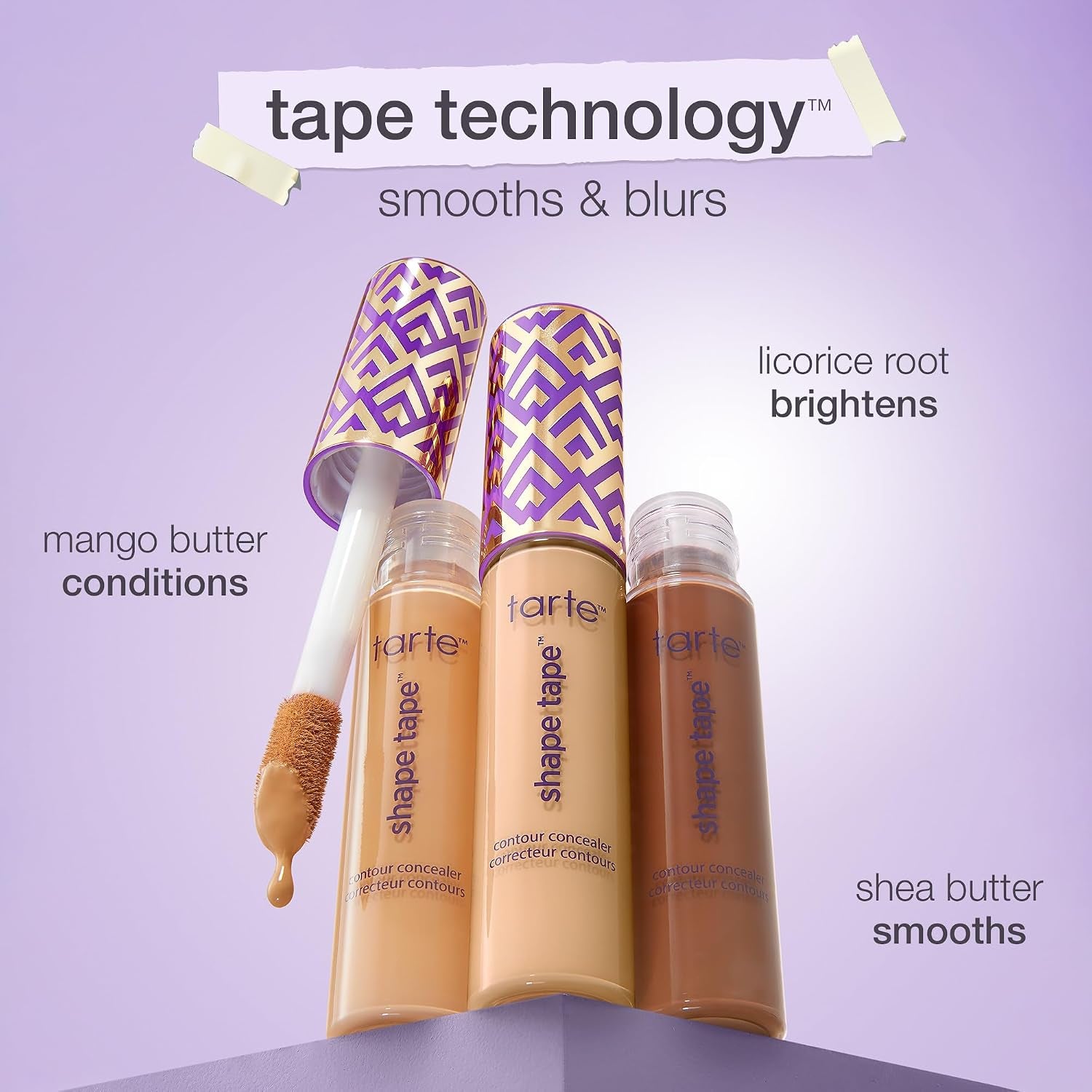 Tarte Shape Tape Concealer – Full-Coverage Creaseless Soft Matte Finish, Brightening Under-Eye & Face Makeup, 16Hr Longwear, Vegan & Cruelty-Free