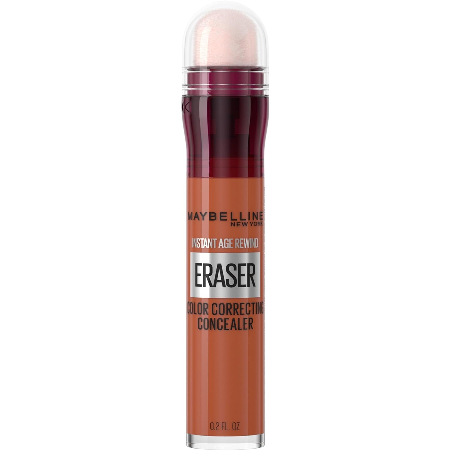 Maybelline Instant Age Rewind Instant Eraser Color Correcting Concealer, Crease-Resistant Coverage, up to 12HR Moisturizing Wear, Orange Color Corrector, 159, 1 Count