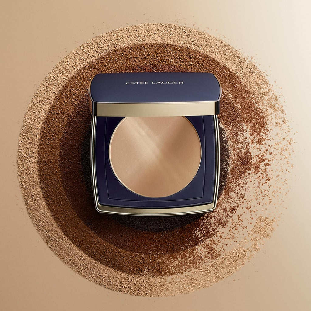 Estée Lauder Double Wear 12-Hour Stay-In-Place Matte Face Powder Foundation | Controls Oil & Shine, 0.39 Ounce