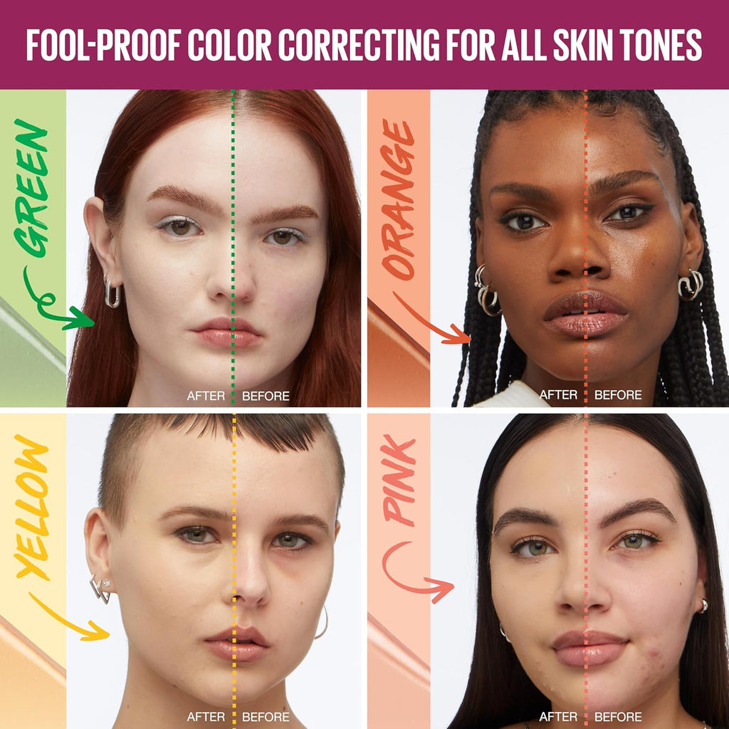 Maybelline Instant Age Rewind Instant Eraser Color Correcting Concealer, Crease-Resistant Coverage, up to 12HR Moisturizing Wear, Orange Color Corrector, 159, 1 Count