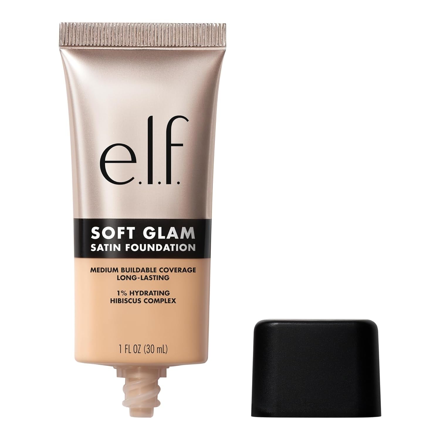 Soft Glam Foundation, 21 Light Neutral | Medium Coverage, Long-Lasting & Buildable Foundation for a Smooth, Satin Finish, Vegan & Cruelty-Free