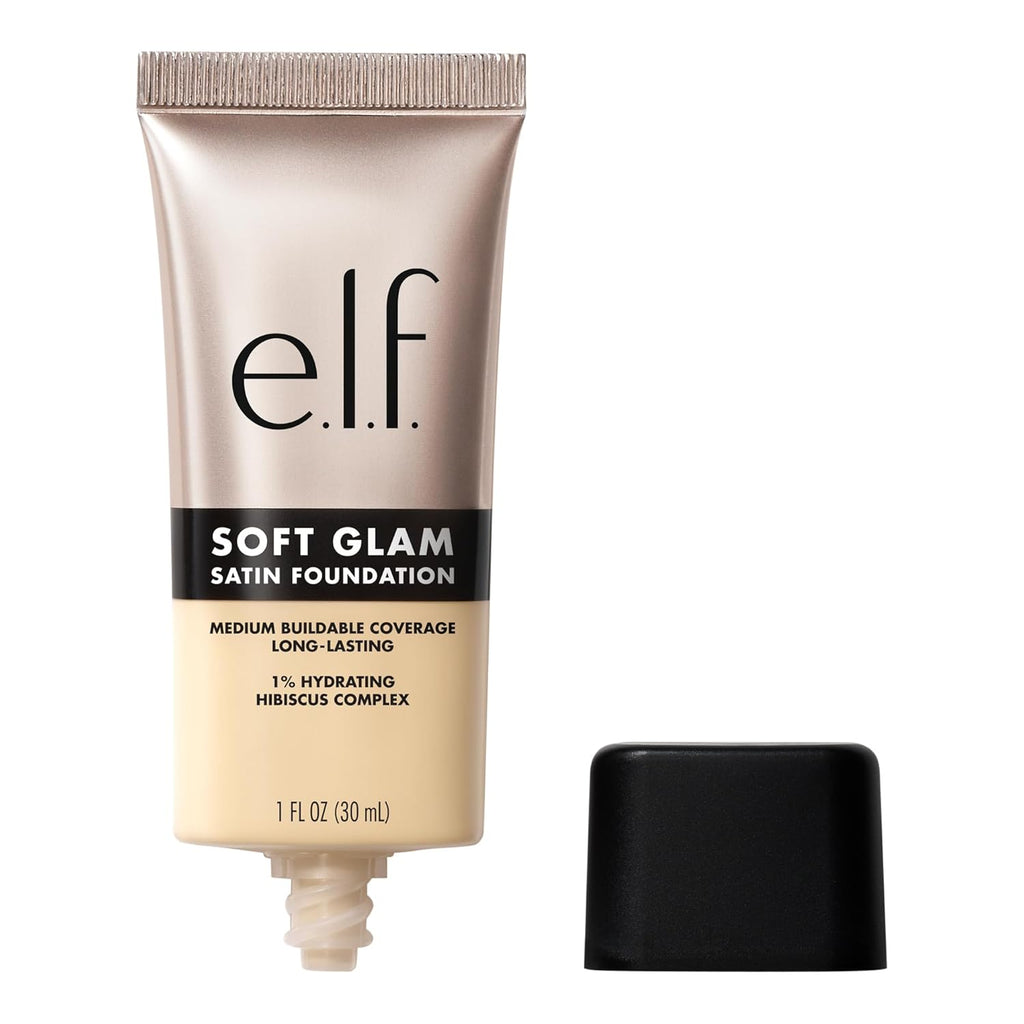 Soft Glam Foundation, 15 Fair Warm | Medium Coverage, Long-Lasting & Buildable Foundation for a Smooth, Satin Finish, Vegan & Cruelty-Free
